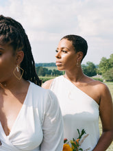 Load image into Gallery viewer, Moon + Pearl Necklace