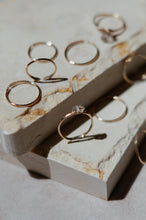 Load image into Gallery viewer, Mineral Stacking Ring | Herkimer Diamond
