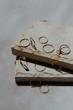 Load image into Gallery viewer, Mineral Stacking Ring | Herkimer Diamond
