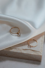 Load image into Gallery viewer, Mineral Stacking Ring | Herkimer Diamond

