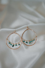 Load image into Gallery viewer, Classic Boho Hoops | Turquoise
