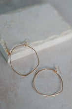Load image into Gallery viewer, Wavy Hoops
