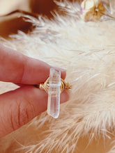 Load image into Gallery viewer, Wire Wrapped Ring | Clear Quartz
