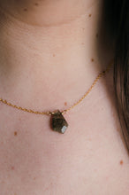 Load image into Gallery viewer, Green Rutile Necklace
