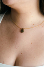 Load image into Gallery viewer, Green Rutile Necklace
