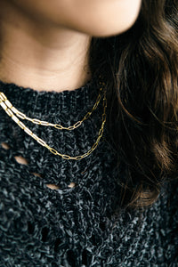 Thin Paperclip Chain
