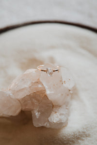 Mineral Ring | Herkimer Diamond