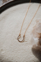 Load image into Gallery viewer, Mini Lucky Horse Shoe Necklace
