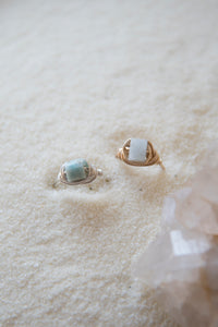 Wire Wrapped Ring | Aquamarine