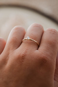 Mineral Stacking Ring | Moonstone