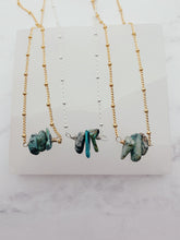 Load image into Gallery viewer, Raw Turquoise Choker
