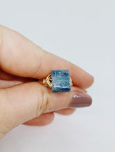 Load image into Gallery viewer, Wire Wrapped Ring | Blue Kyanite
