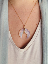 Load image into Gallery viewer, Crescent Necklace | Opalite
